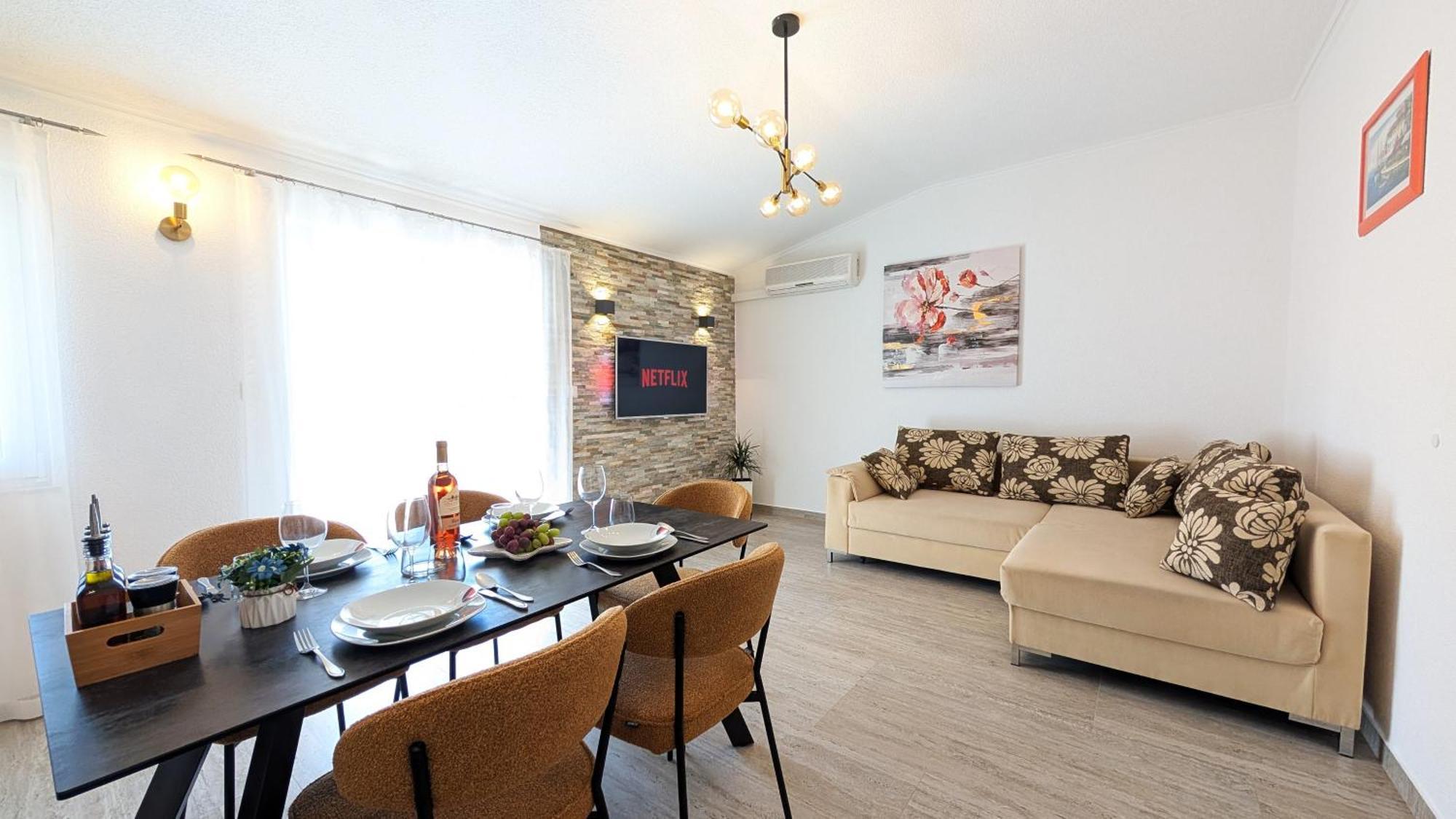 Modern 3Br Apartments In Zadar With Balcony Or Terrace, Free Parking & Ac Ngoại thất bức ảnh