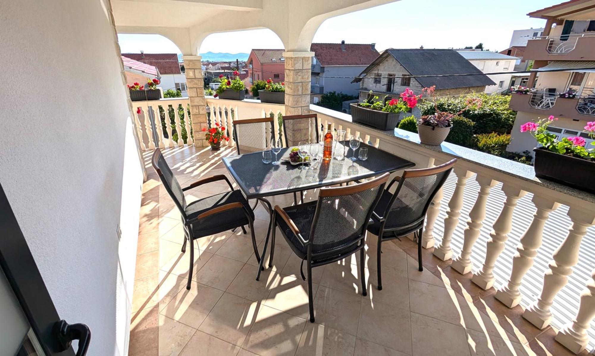 Modern 3Br Apartments In Zadar With Balcony Or Terrace, Free Parking & Ac Ngoại thất bức ảnh