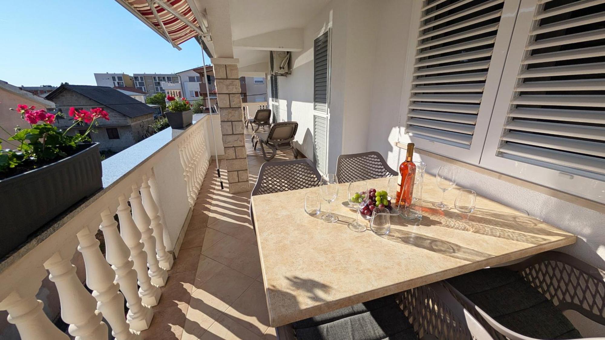 Modern 3Br Apartments In Zadar With Balcony Or Terrace, Free Parking & Ac Ngoại thất bức ảnh