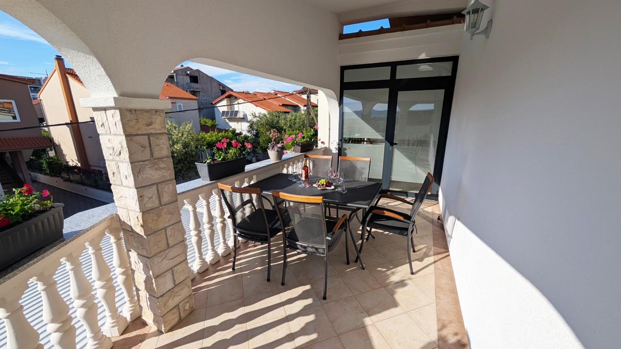 Modern 3Br Apartments In Zadar With Balcony Or Terrace, Free Parking & Ac Ngoại thất bức ảnh