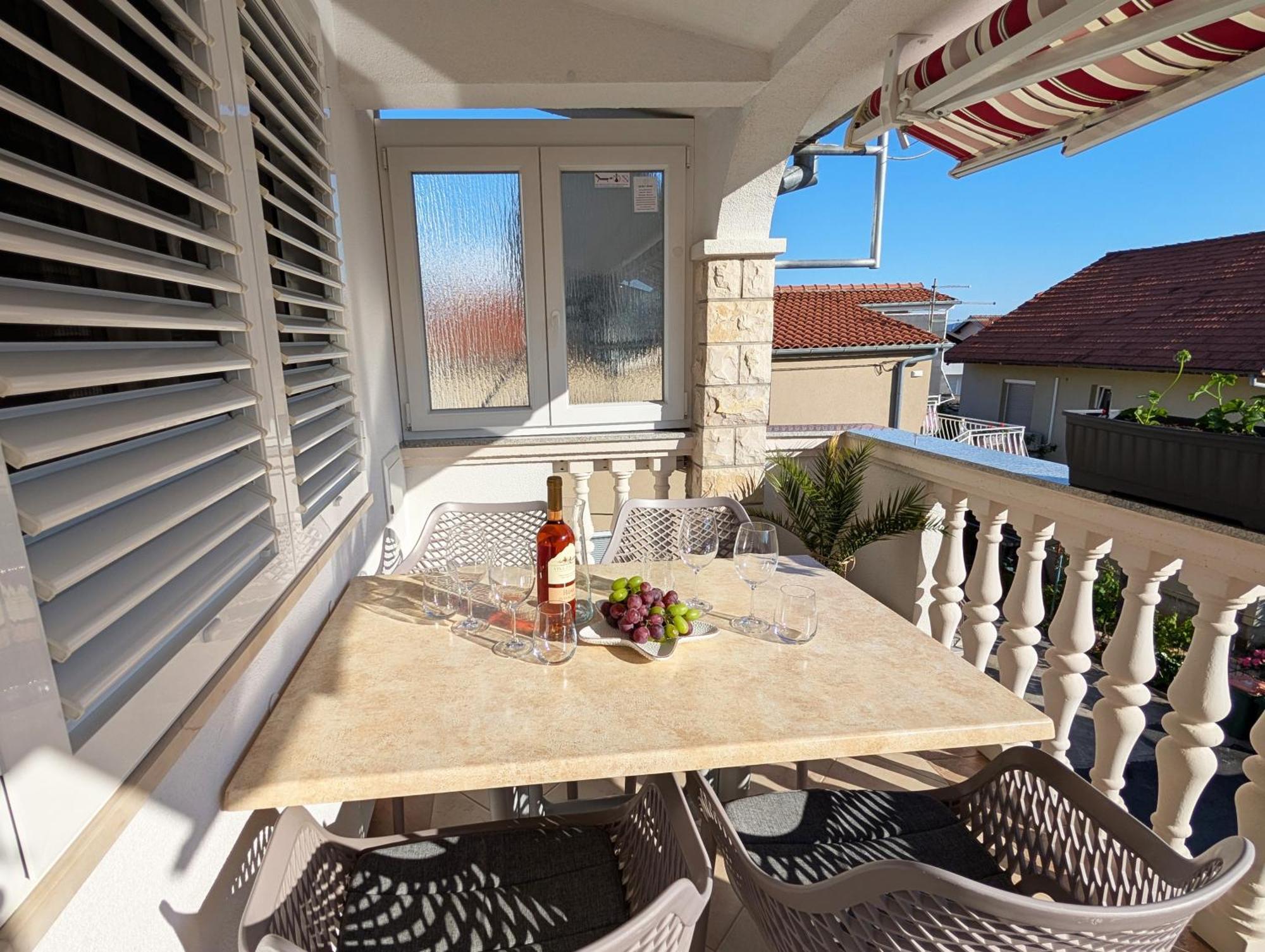 Modern 3Br Apartments In Zadar With Balcony Or Terrace, Free Parking & Ac Phòng bức ảnh